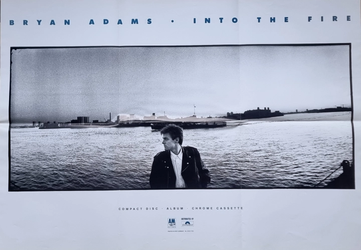 Płyty Winylowe | Bryan Adams – Into The Fire A&amp;M Records – 393907-1
