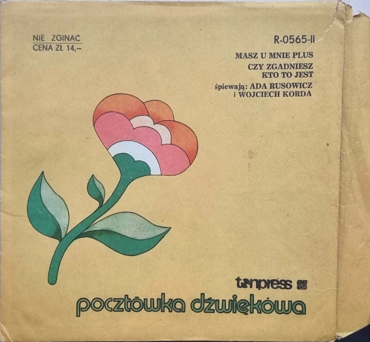 Ada Rudowicz & Wojciech Korda – Masz U Mnie Plus Tonpress – R-0565-II
