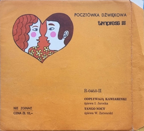I. Jarocka / W. Zatwarski – Odpływają Kawiarenki / Tango Nocy Tonpress – R-0468-II