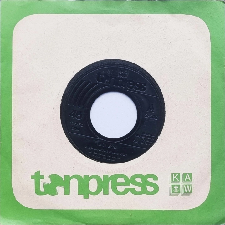 Meness – Nieprawdziwe Słowa / Trzeba Dalej Jakoś Żyć Tonpress – S-543