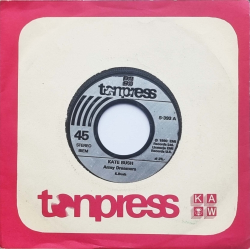 Kate Bush – Army Dreamers Tonpress – S-393