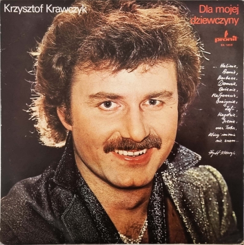 Krzysztof Krawczyk – Dla Mojej Dziewczyny Pronit – SX 1859