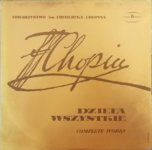 Fryderyk Chopin - Wanda Klimowicz, Stefania Woytowicz, Andrzej Bachleda – Dzieła Wszystkie - Pieśni Op. 74 Polskie Nagrania Muza – SX 0073