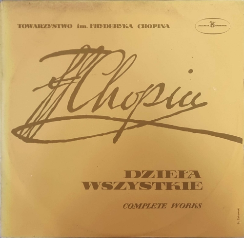 Fryderyk Chopin – Dzieła Wszystkie = Complete Works. Polonezy = Polonaises Vol. II Polskie Nagrania Muza – SX 0058