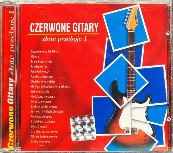Czerwone Gitary – Złote Przeboje 1 Tic Tac – TIC 031-1-99-CD