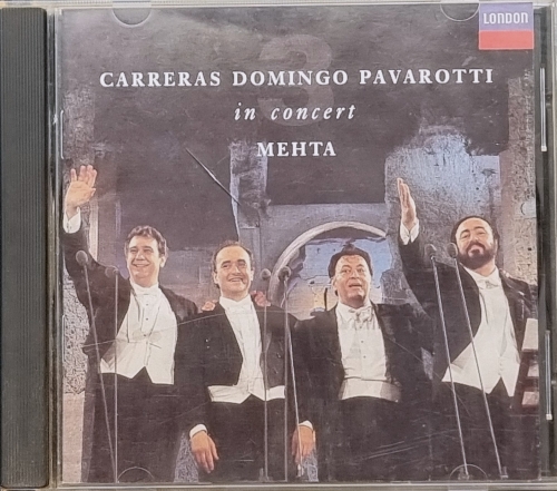 The Three Tenors Carreras, Domingo, Pavarotti, Mehta – In Concert Decca – 430 433-2