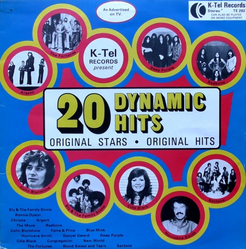 20 Dynamic Hits K-Tel – TE 292
