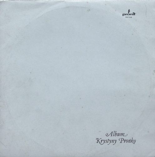 Krystyna Prońko – Album Pronit – PLP 0120
