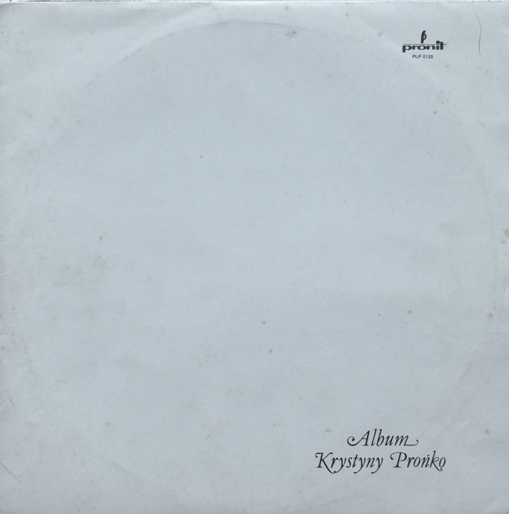 Krystyna Prońko – Album Pronit – PLP 0120