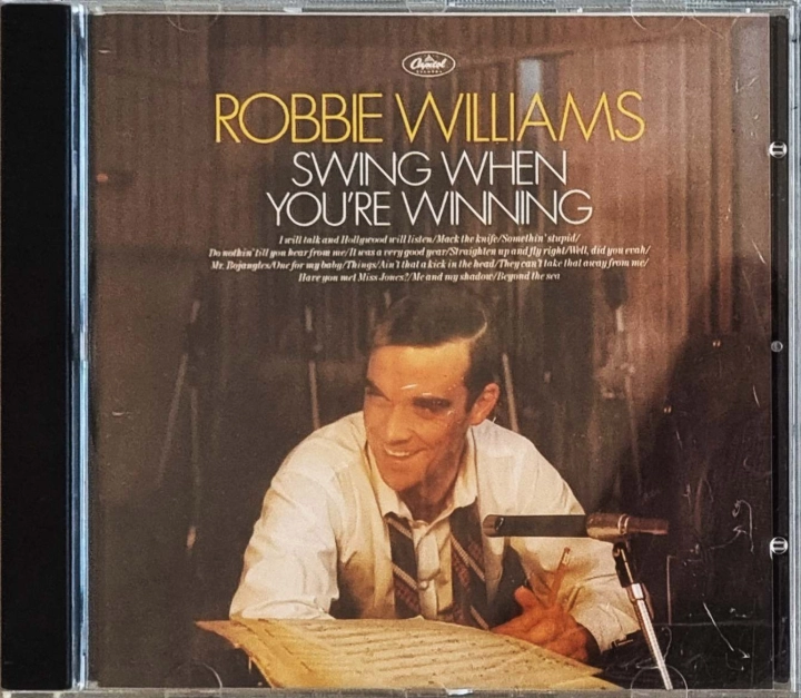 Robbie Williams – Swing When You're Winning 	Chrysalis – 7243 536826 2 0