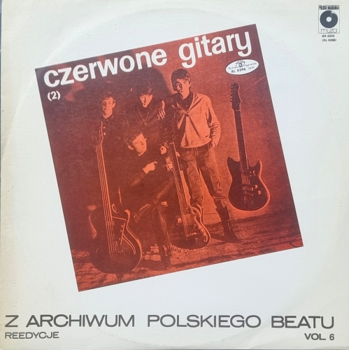 Czerwone Gitary – Czerwone Gitary (2) Polskie Nagrania Muza – SX 2232 (XL 0396)
