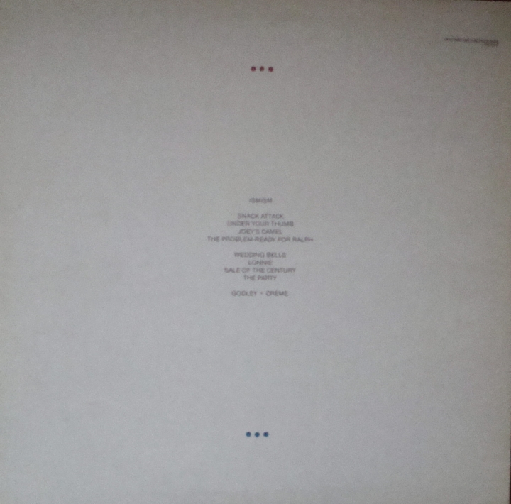 Godley + Creme ‎ Ismism POLD 5043 Vinyl