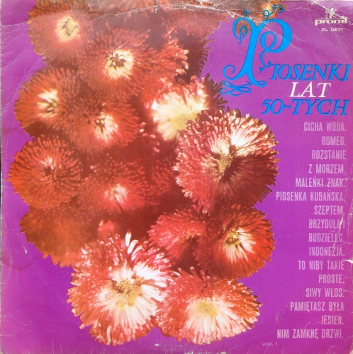 Piosenki Lat 50-Tych Vol. I Pronit – XL 0671