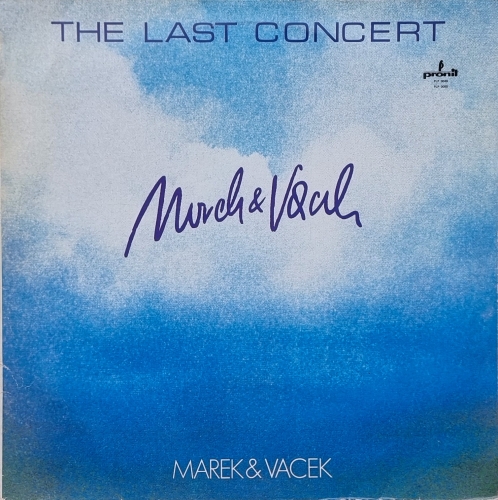 Marek & Vacek – The Last Concert Label: Pronit – PLP 0050 Format: 2 x Vinyl, LP, Album Country: Poland Released: 1987 Genre: Classical Style: Classical, Contemporary