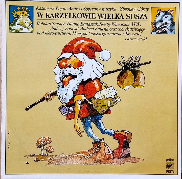 Kazimierz Łojan And Andrzej Sobczak – W Karzełkowie Wielka Susza Wifon – LP 149
