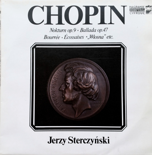 Chopin, Jerzy Sterczyński – Nokturn Op. 9 ✶ Ballada Op. 47 ✶ Bourrée ✶ Écossaises ✶ "Wiosna" Etc. Wifon – LP - 124