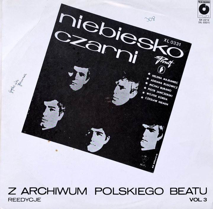 Niebiesko-Czarni – Niebiesko-Czarni Polskie Nagrania Muza – SX 2212