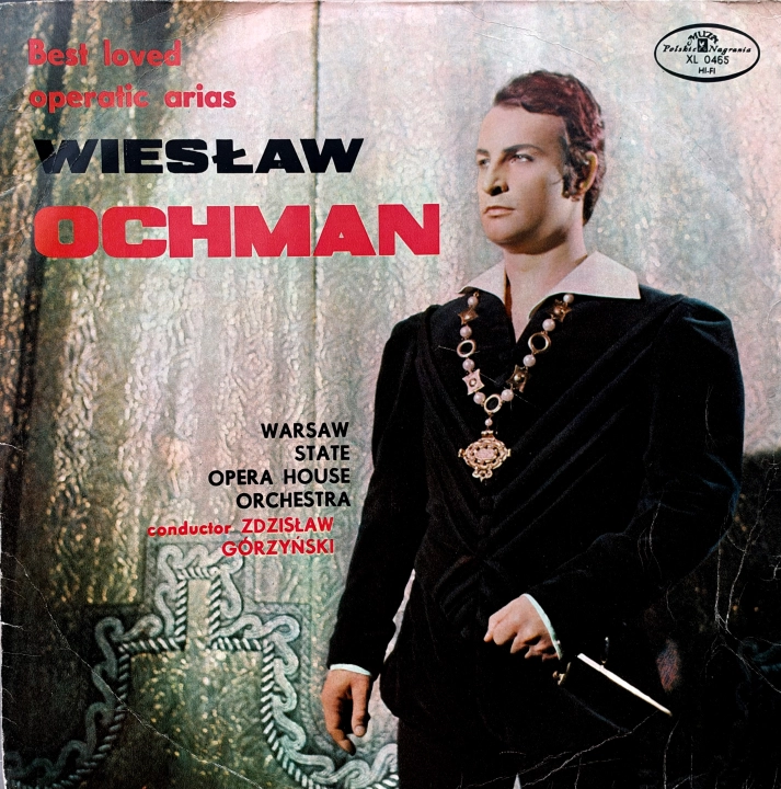 Wiesław Ochman – Best Loved Operatic Arias Polskie Nagrania Muza – XL 0465