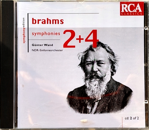 Brahms,Gunter,Wand,NDR-Sinfonieorchester,Symphonies,1-4,RCA,Classics,74321,20283,2
