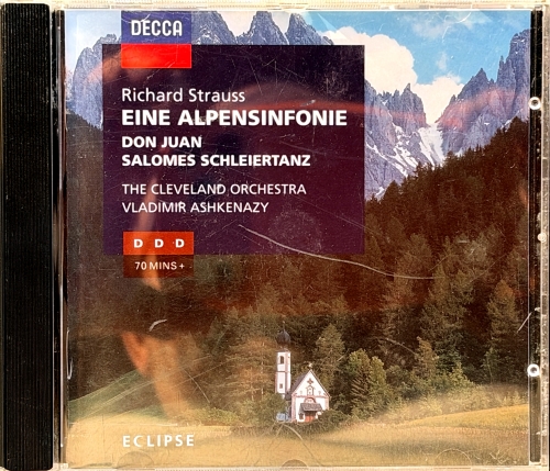 Richard Strauss, Vladimir Ashkenazy, The Cleveland Orchestra – Alpine Symphony - Don Juan - Salome's Dance Decca – 448714-2