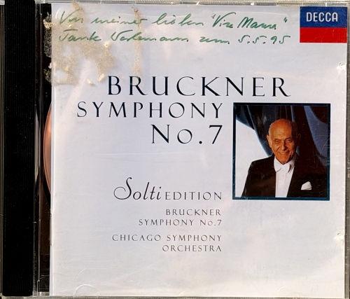 Bruckner – Chicago Symphony Orchestra, Sir Georg Solti – Symphony No. 7 Decca – 436 615-2