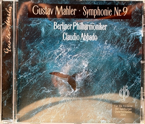 Gustav Mahler, Berliner Philharmoniker, Claudio Abbado – Symphonie Nr.9 Osterfestspiele Salzburg – 109 129-2