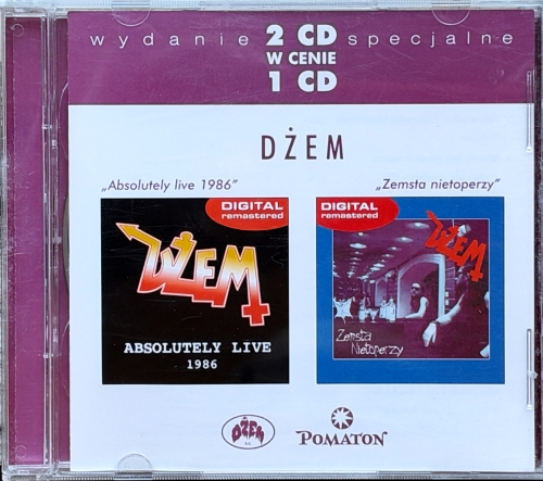 Dżem – Absolutely Live 1986 / Zemsta Nietoperzy Pomaton EMI – 5 93855 2