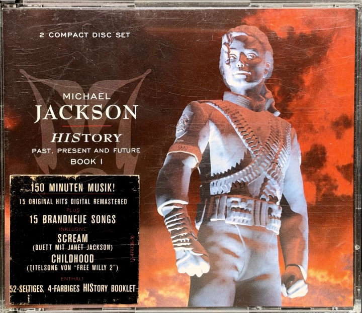Michael Jackson – HIStory - Past, Present And Future - Book I Epic – EPC 474709 2
