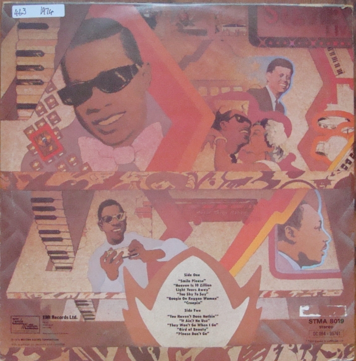 Stevie Wonder Fulfillingness' First Finale STMA 8019 A-1U/B-1U Funk/Soul Płyty Winylowe