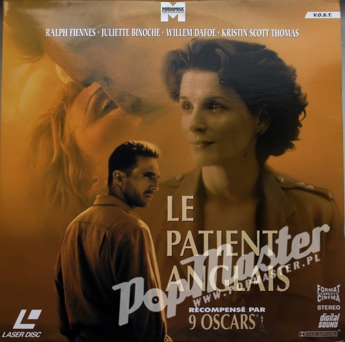 The English Patient, Le Patient anglais Ralph Fiennes Juliette Binoche Willem Dafoe Kristin Scott Thomas (1996) [97-0066/22] 