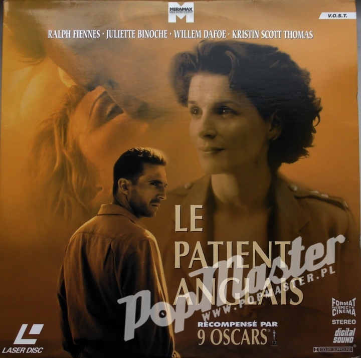 The English Patient, Le Patient anglais Ralph Fiennes Juliette Binoche Willem Dafoe Kristin Scott Thomas (1996) [97-0066/22] 