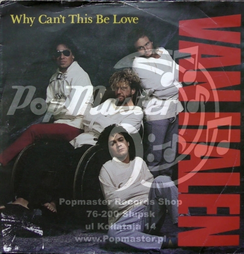 Van Halen Why Can't This Be Love Warner Bros. Records ‎– W8740 Vinyl, 7", 45 RPM, Single