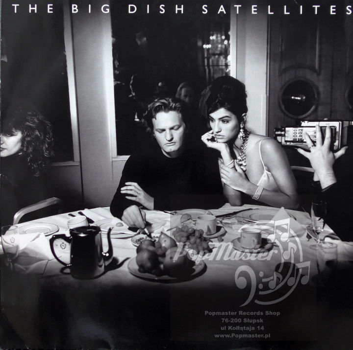 The Big Dish ‎– Satellites EastWest ‎– 9031-73314-1 Label Promo Copy