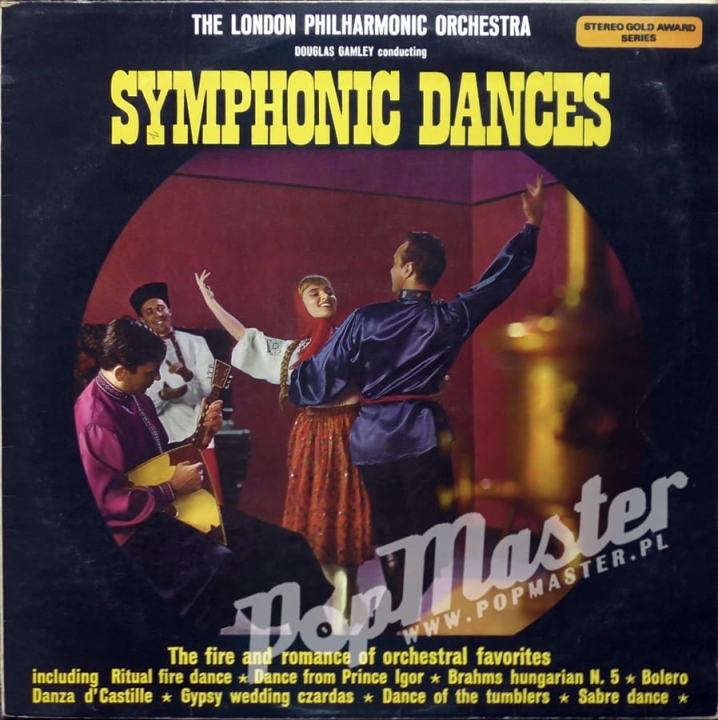 The London Philharmonic Orchestra Douglas Gamley Symphonic Dances Stereo Gold Award MER 335