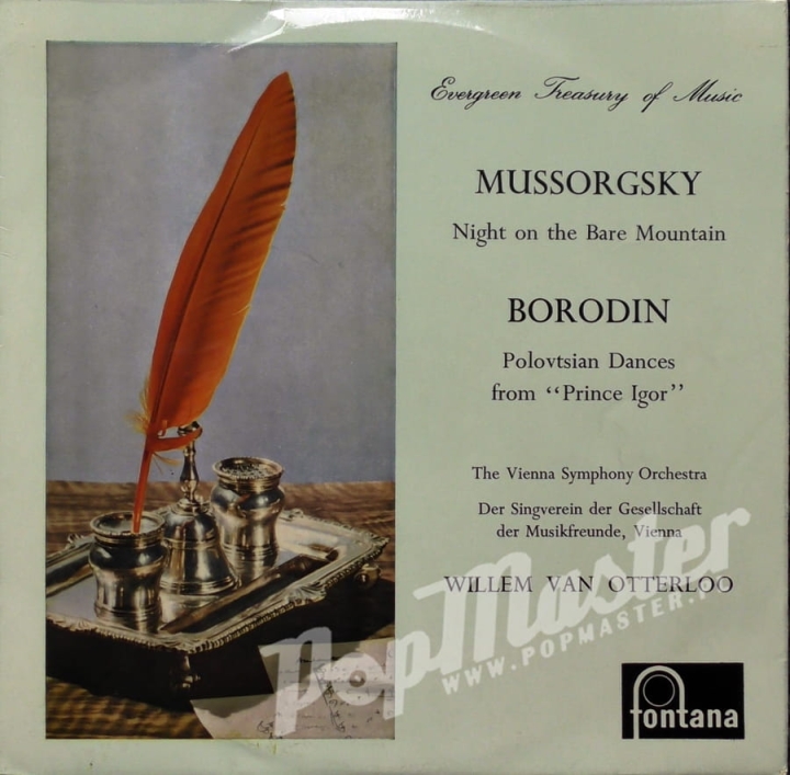 Willem Van Otterloo The Vienna Symphony Orchestra Mussorgsky Borodin Fontana EFR 2012