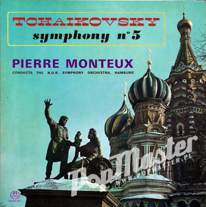 Pierre Monteux - N.D.R. Symphony Orchestra, Hamburg Tchaikovsky symphony No. 5 SMSA 2333