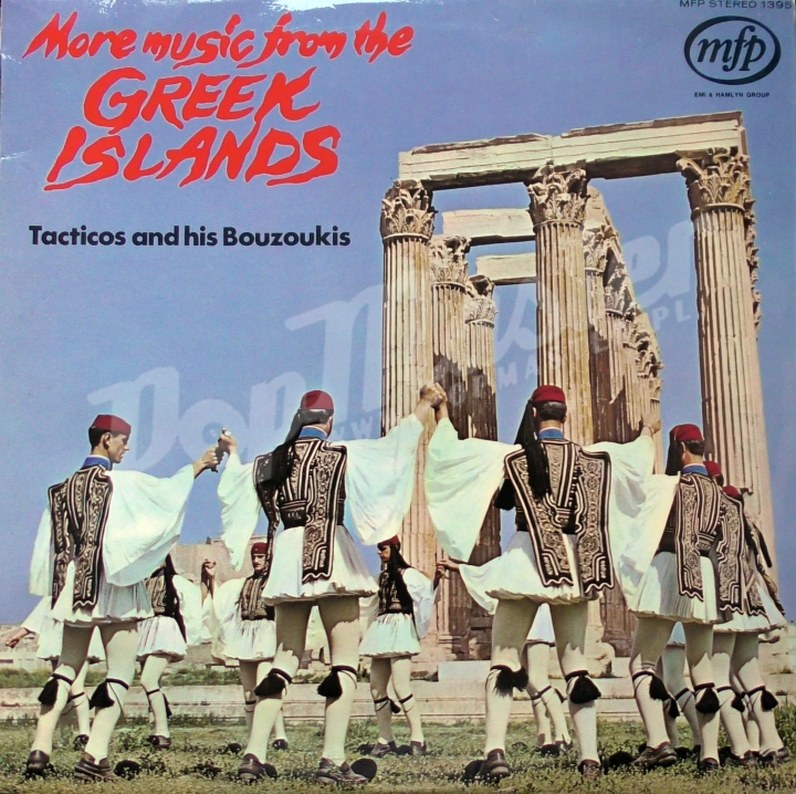 Tacticos And His Bouzoukis More Music From Greek Islands MFP 1395 Winyle Folk, Etno http://popmaster.pl/