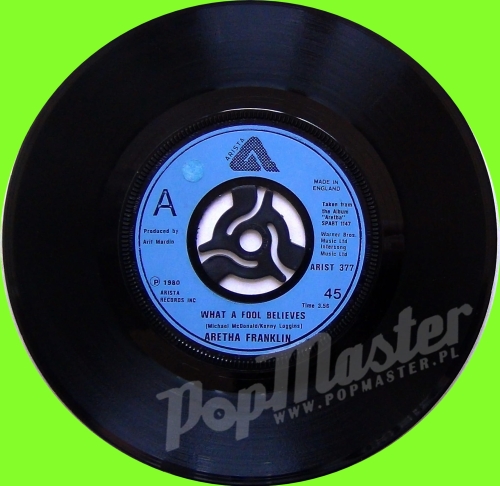 Aretha Franklin What A Fool Believes ARIST 377 Funk Soul Winyl