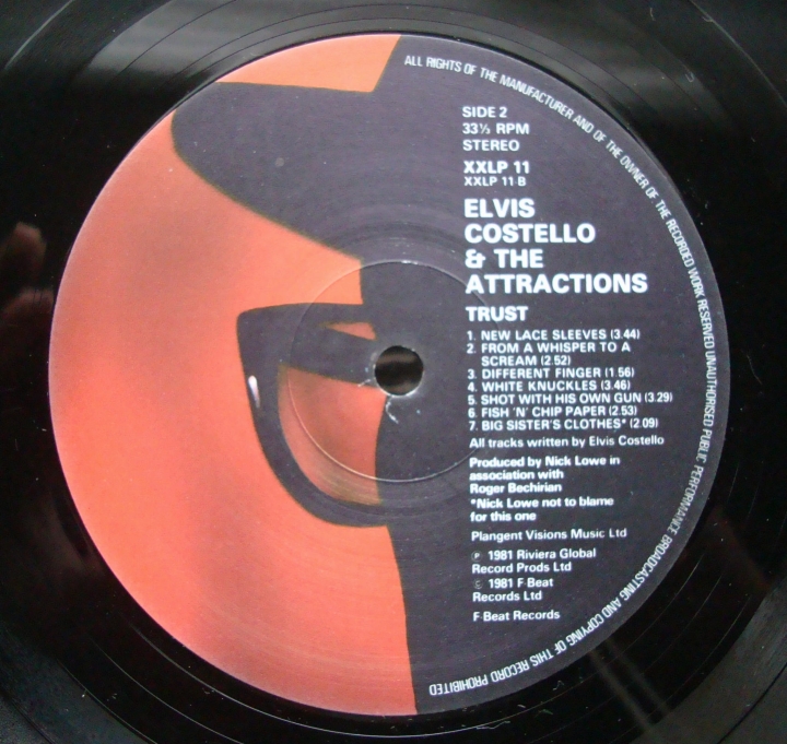 Elvis Costello & The Attractions ‎– Trust XXLP Rock Sklep z Płytami Winylowymi 