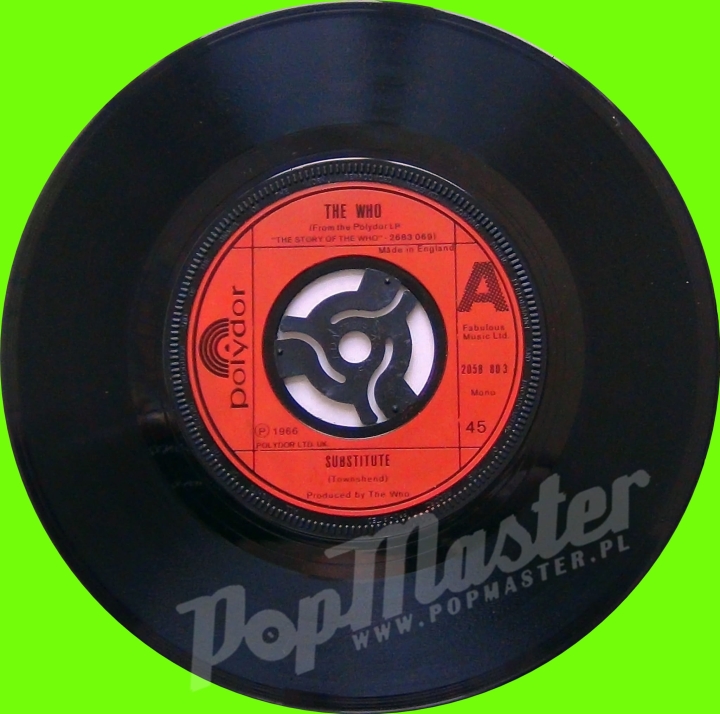 The Who Substitute 2058 803