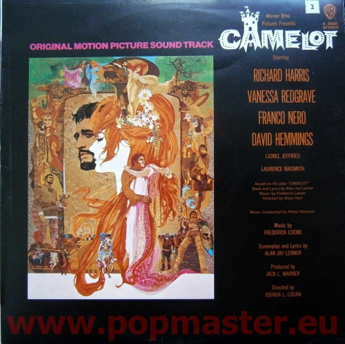 Camelot (Original Motion Picture Sound Track) Alan Jay Lerner, Frederick Loewe K 56001