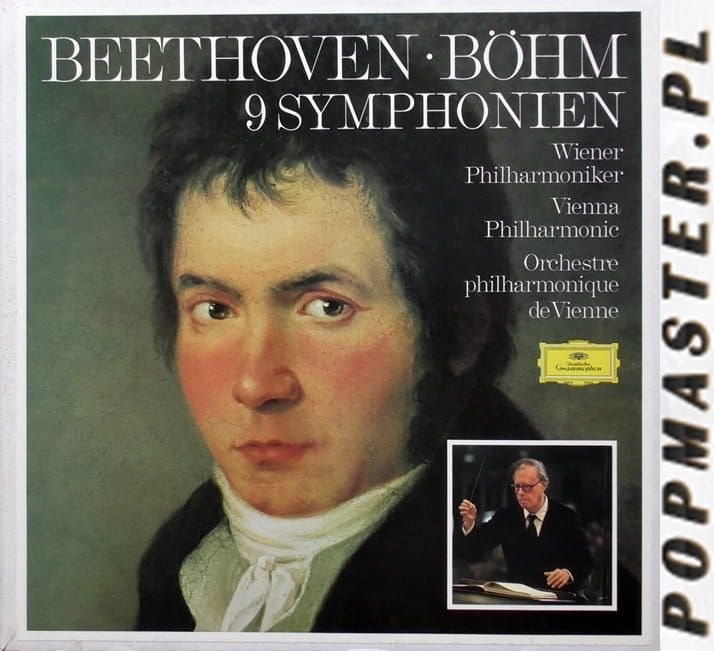Ludwig van Beethoven - Karl Böhm, Wiener Philharmoniker ‎– 9 Symphonien Deutsche Grammophon ‎– 2740 115 9 × Vinyl, LP Box Set