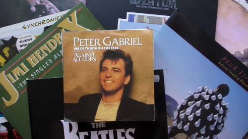 Peter Gabriel ‎– Walk Through The Fire Virgin ‎– VS 689 Vinyl, 7", 45 RPM, Single, Glossy Card Sleeve