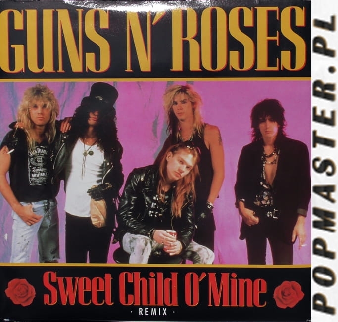 Guns N' Roses Sweet Child O' Mine (Remix) Geffen Records ‎– GEF 55 Vinyl, 7", Single, 45 RPM, Paper Labels