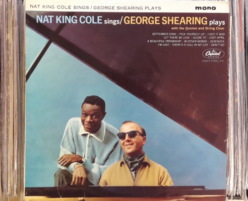 Nat King Cole / George Shearing ‎– Nat King Cole Sings / George Shearing Plays ,Capitol Records ‎– W 1675 Vinyl, LP, Mono