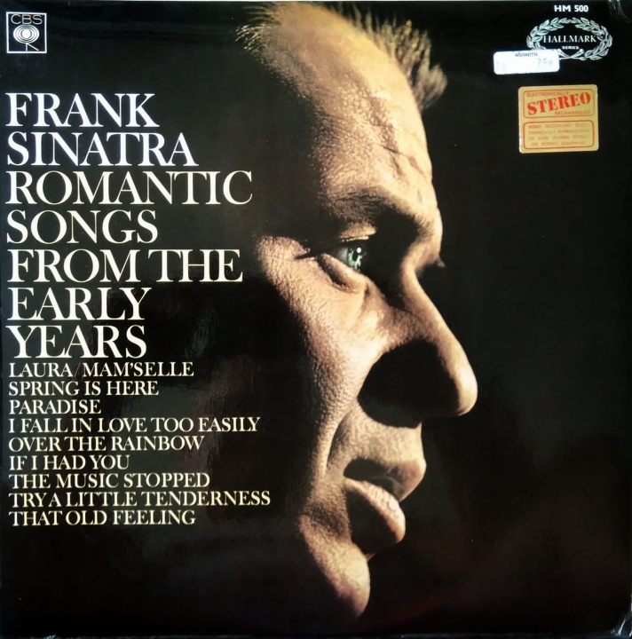 Frank Sinatra ‎– Romantic Songs From The Early Years  Hallmark Series ‎– SHM 500