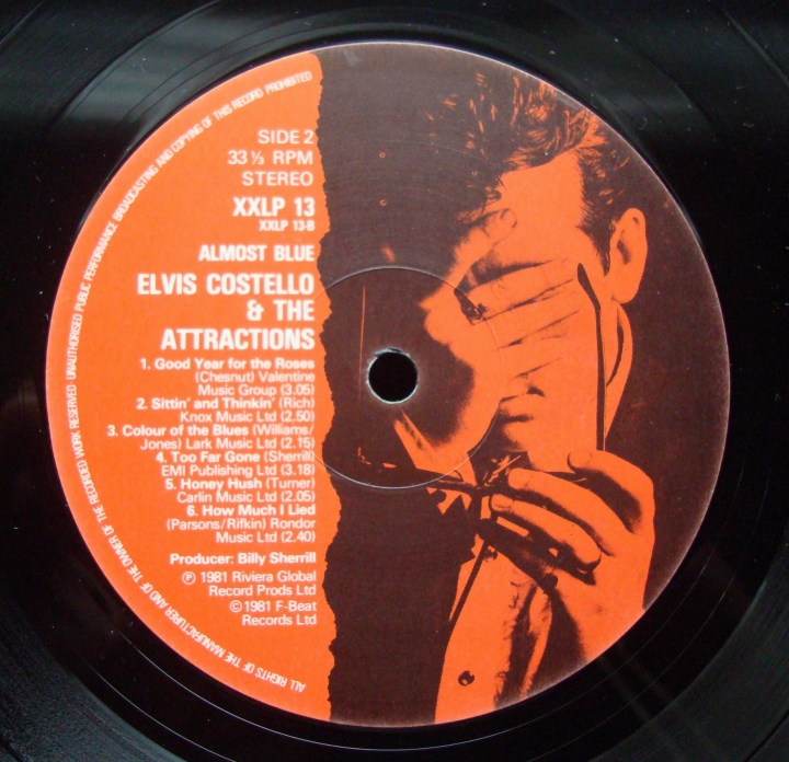 Elvis Costello & The Attractions ‎– Almost Blue XXLP 13 Rock, Folk, World, & Country Sklep z Winylami