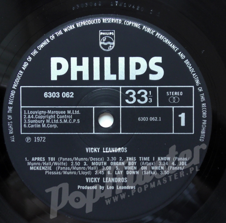 The Girl Who Won The Eurovision Song Contest 1972 6303 062 Vinyl-Schallplatten Ballade