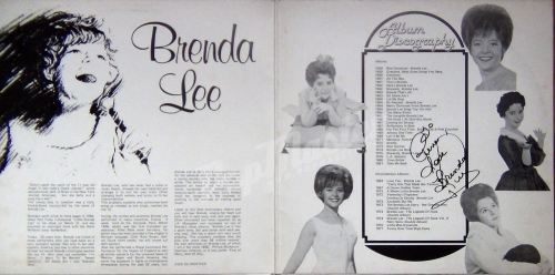 Brenda Lee Album z Autografem Brendy 25th Anniversary   MCLD 609