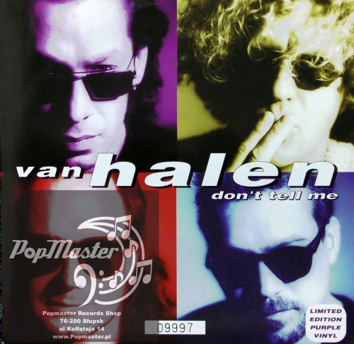 Van Halen Don't Tell Me WEA ‎– W0280X Vinyl, 7", Promo Copy, Limited Edition, Numbered, Purple
